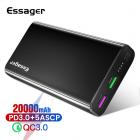 Essager 20000mAh Power Bank USB C PD Quick Charge 3.0 5A Powerbank For_1